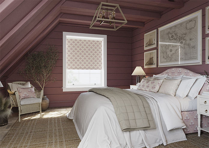 Midford, Mantels Stripe Rosies Pink - Twist&Fit Roller Blind - Image 7